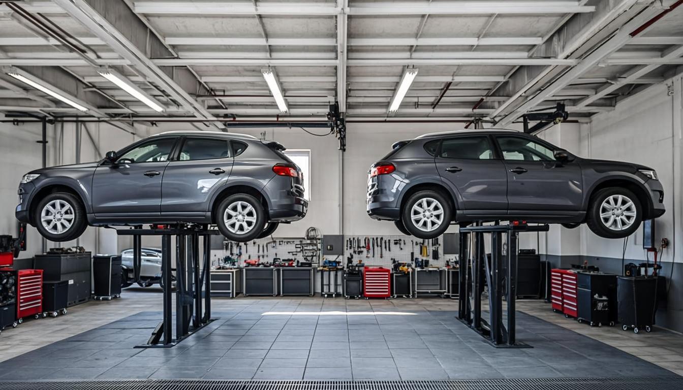 Ремзона для ремонта Mercedes в Санкт-Петербурге — оборудование и подъёмники